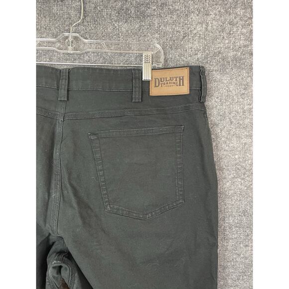 Duluth Trading Co Flex Fire Hose Pants Men's 40x36 Black Straight Fit Workwear - Picture 9 of 13